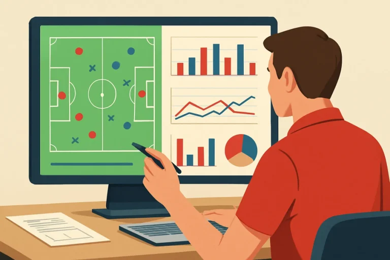 Estadísticas para análisis de partidos de fútbol en perú: ilustración práctica de la guía