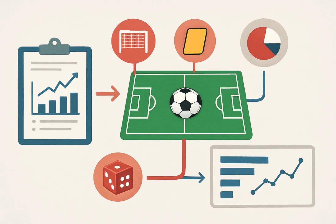 Estadísticas para análisis de partidos de fútbol en perú: esquema de los elementos clave