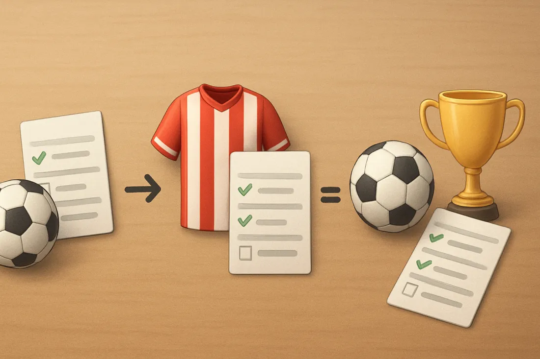 Cómo elegir partidos para apuestas combinadas: comparación visual de opciones