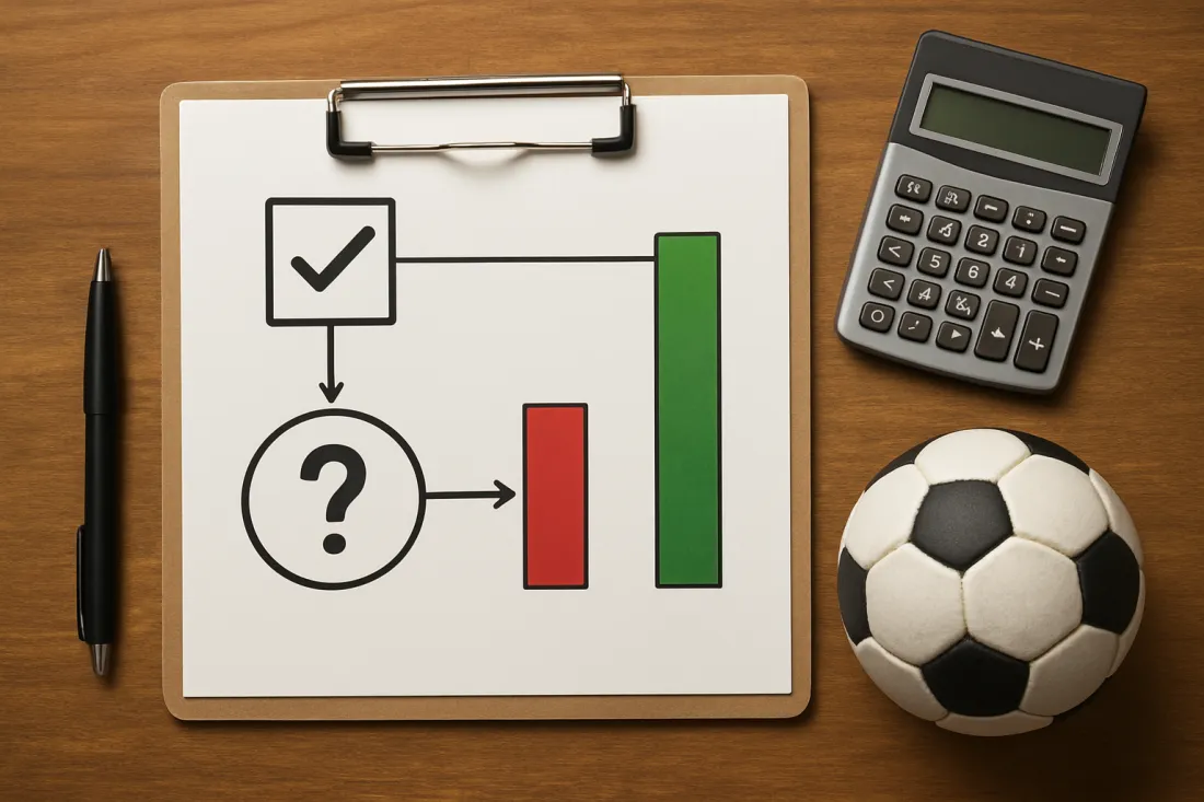 Modelo de probabilidad simple para apuestas deportivas: lista práctica de comprobación antes de actuar
