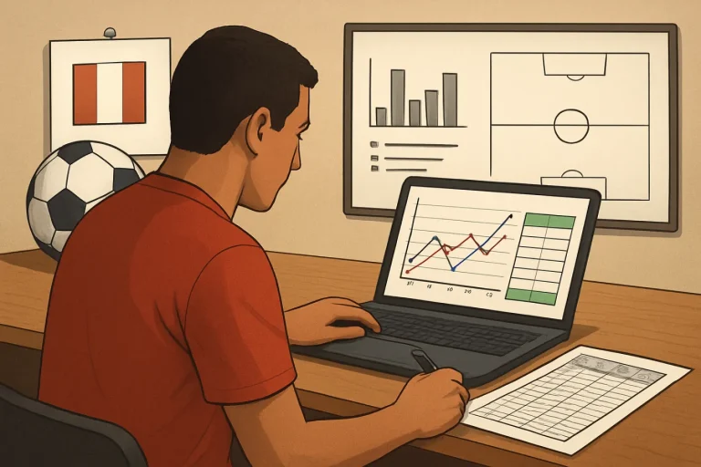 Modelo estadístico pronósticos fútbol peruano: ilustración práctica de la guía