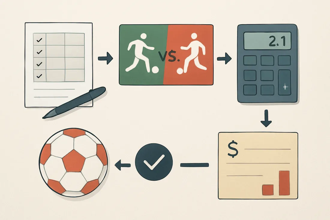Modelo estadístico pronósticos fútbol peruano: esquema de los elementos clave