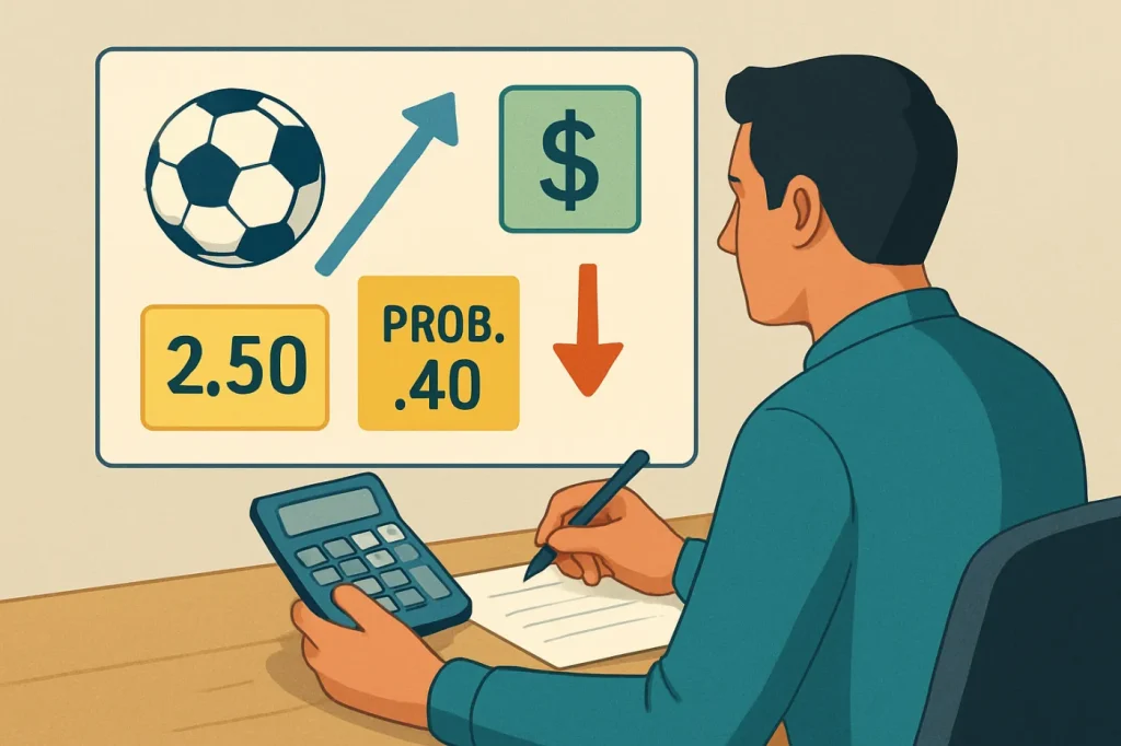 Cómo calcular valor esperado en apuestas deportivas: ilustración práctica de la guía