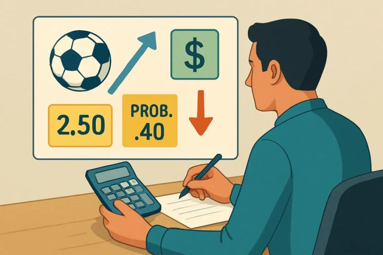 Cómo calcular valor esperado en apuestas deportivas: ilustración práctica de la guía