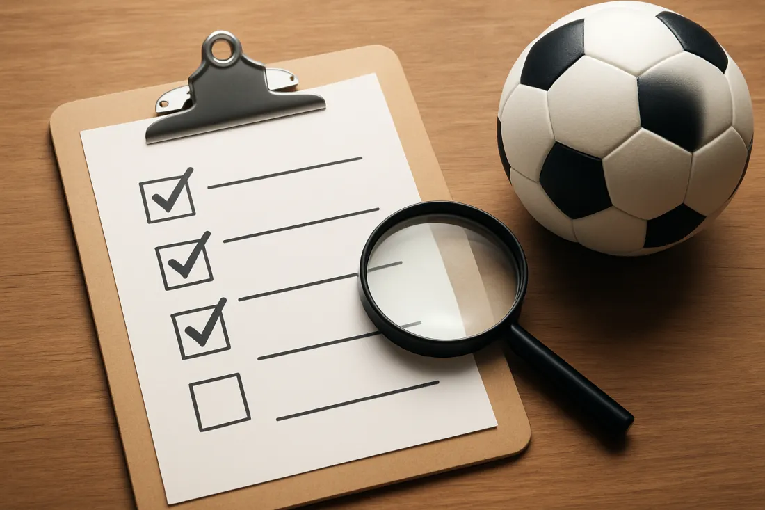 Estadísticas clave para apostar al fútbol y otros deportes: lista práctica de comprobación antes de actuar
