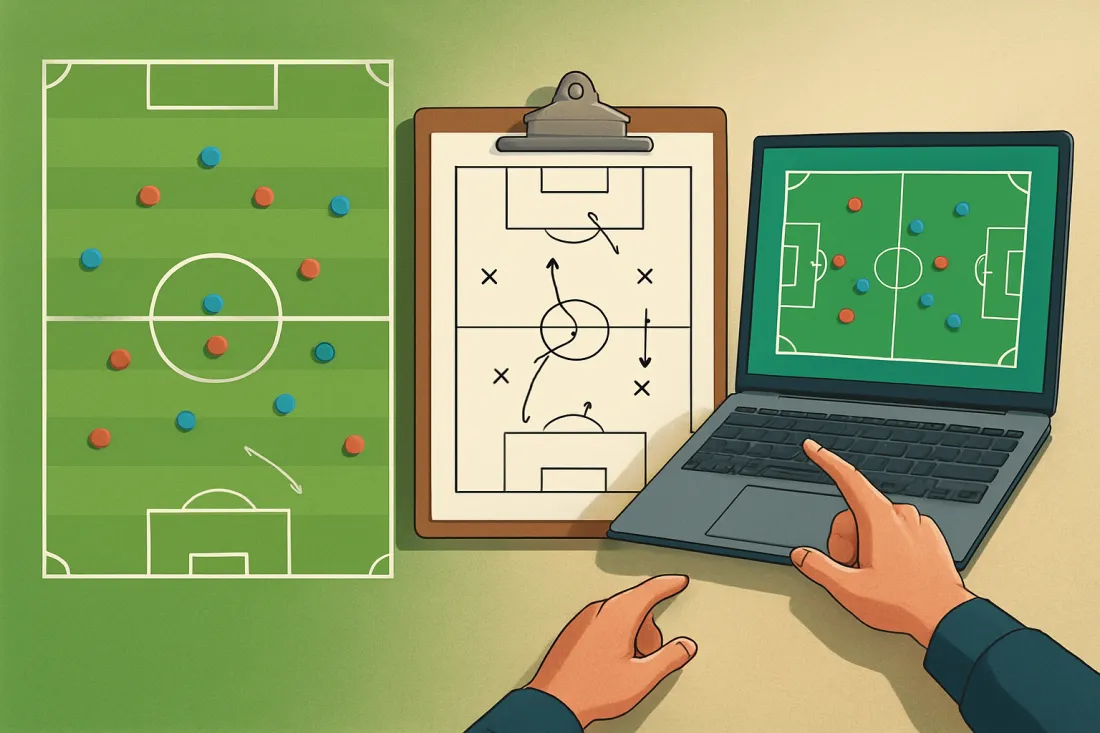 Análisis táctico partido fútbol para apuestas: comparación visual de opciones