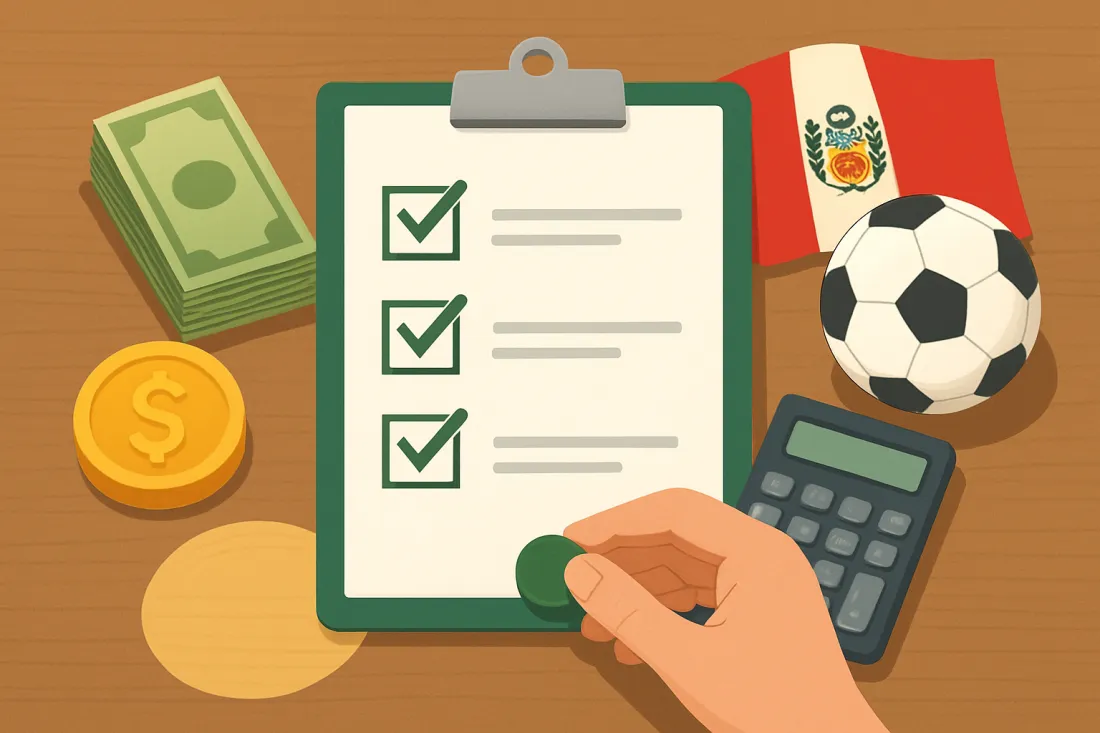 Gestión de banca estadística para apuestas perú: lista práctica de comprobación antes de actuar