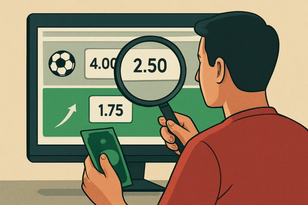 Identificar valor en cuotas de apuestas deportivas: ilustración práctica de la guía