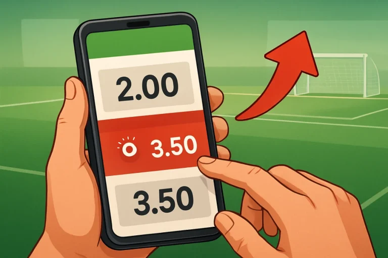 Diferencia cuotas en vivo y pre partido perú: ilustración práctica de la guía