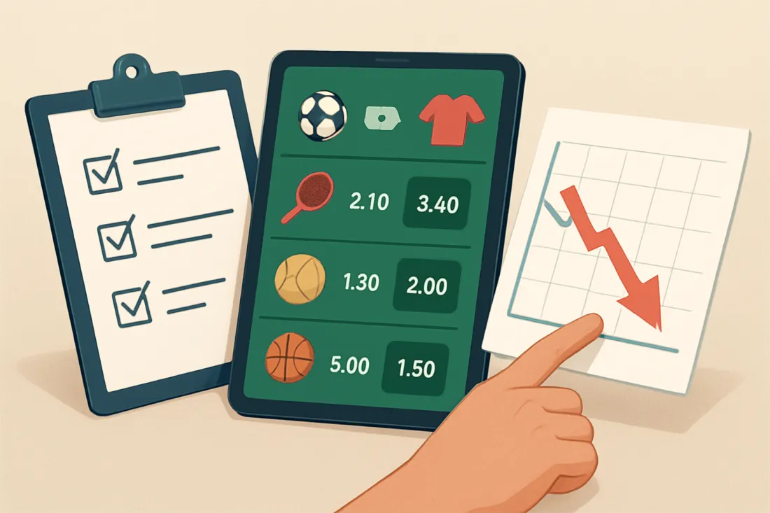 Por qué se mueven las cuotas en apuestas deportivas: lista práctica de comprobación antes de actuar