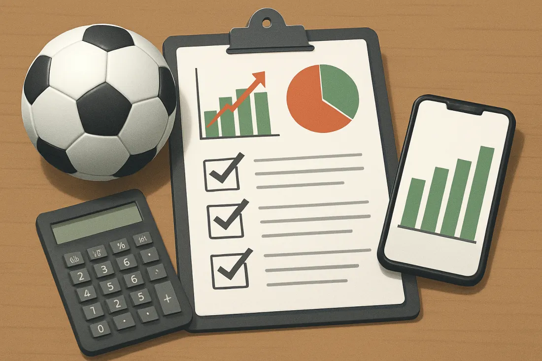 Estadísticas clave para analizar un partido de fútbol: lista práctica de comprobación antes de actuar