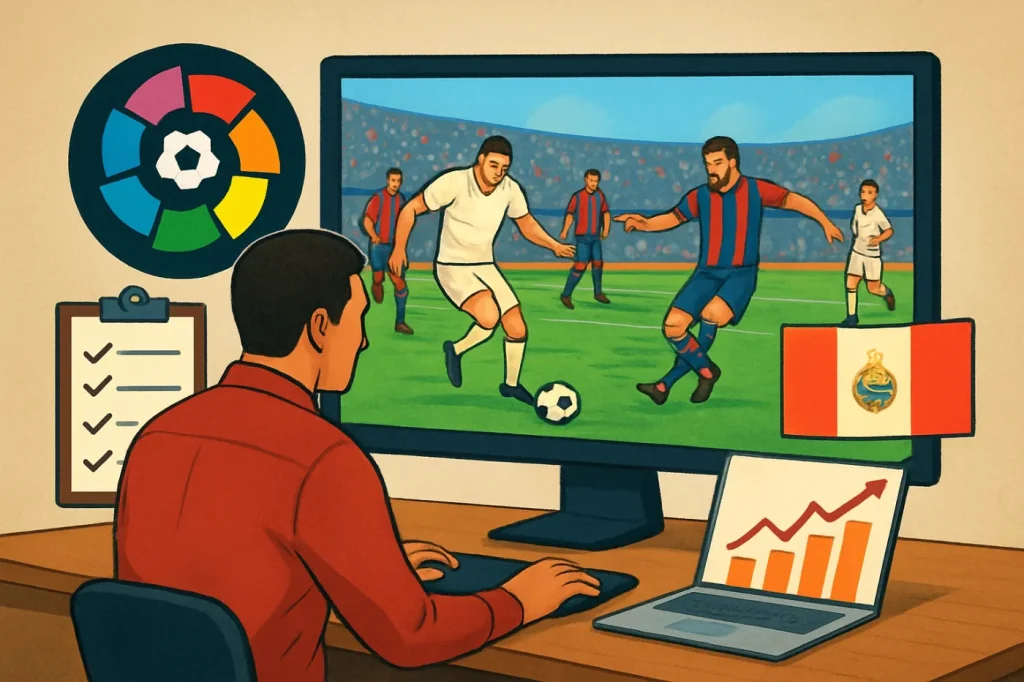 Análisis partido liga española hoy: ilustración práctica de la guía