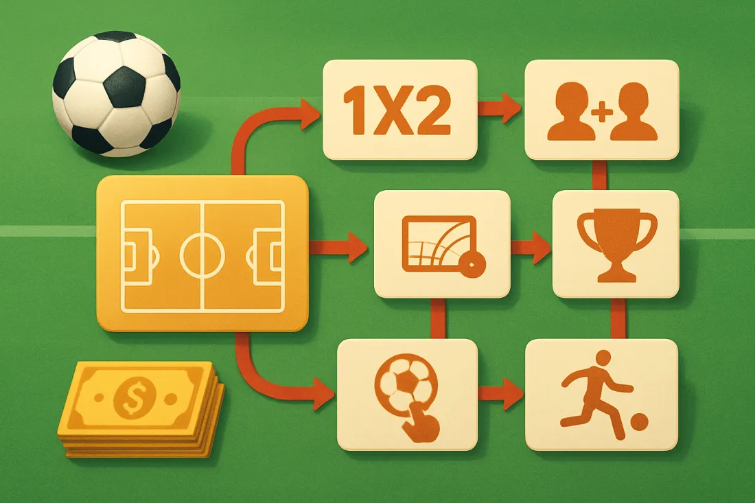 Tipos de apuestas de fútbol populares en perú: esquema de los elementos clave