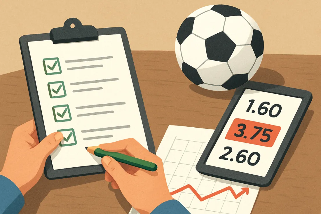 Cómo apostar en fútbol peruano y ligas internacionales: lista práctica de comprobación antes de actuar