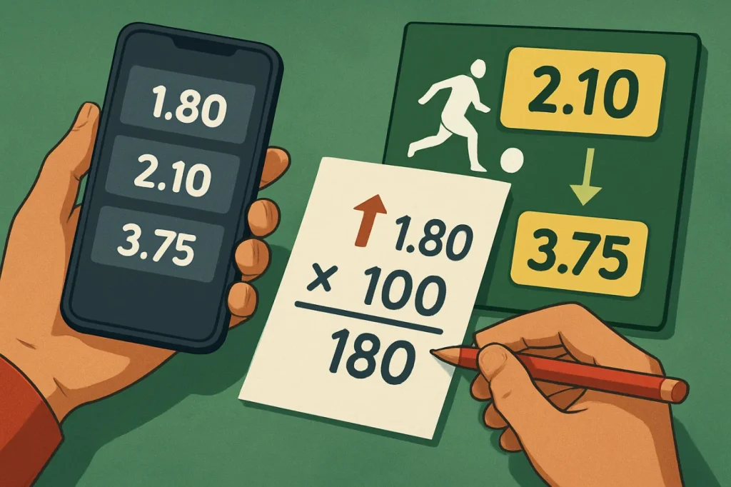 Cómo entender las cuotas de apuestas deportivas y encontrar valor: ilustración práctica de la guía