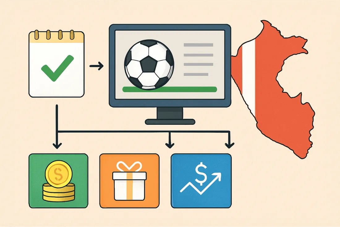 Mejores casas de apuestas deportivas en perú: esquema de los elementos clave