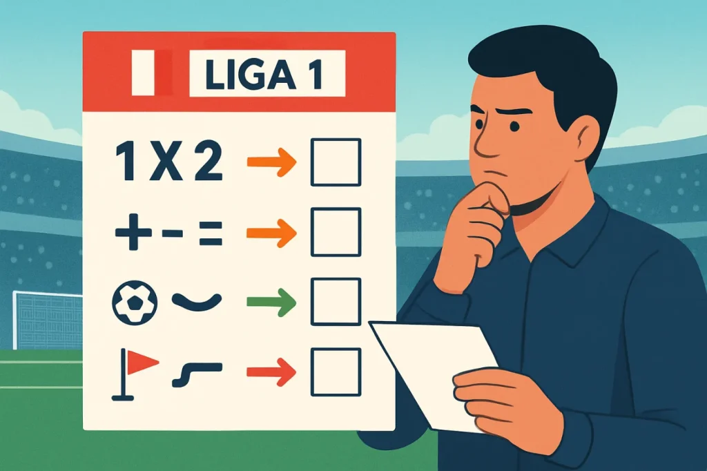 Mercados de apuestas liga 1 peru: ilustración práctica de la guía