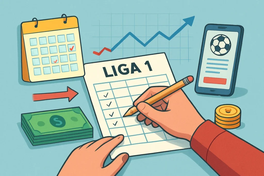 Plan de apuestas para toda la temporada de liga 1 perú: ilustración práctica de la guía