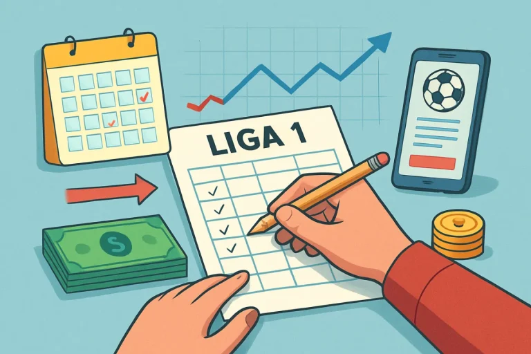 Plan de apuestas para toda la temporada de liga 1 perú: ilustración práctica de la guía