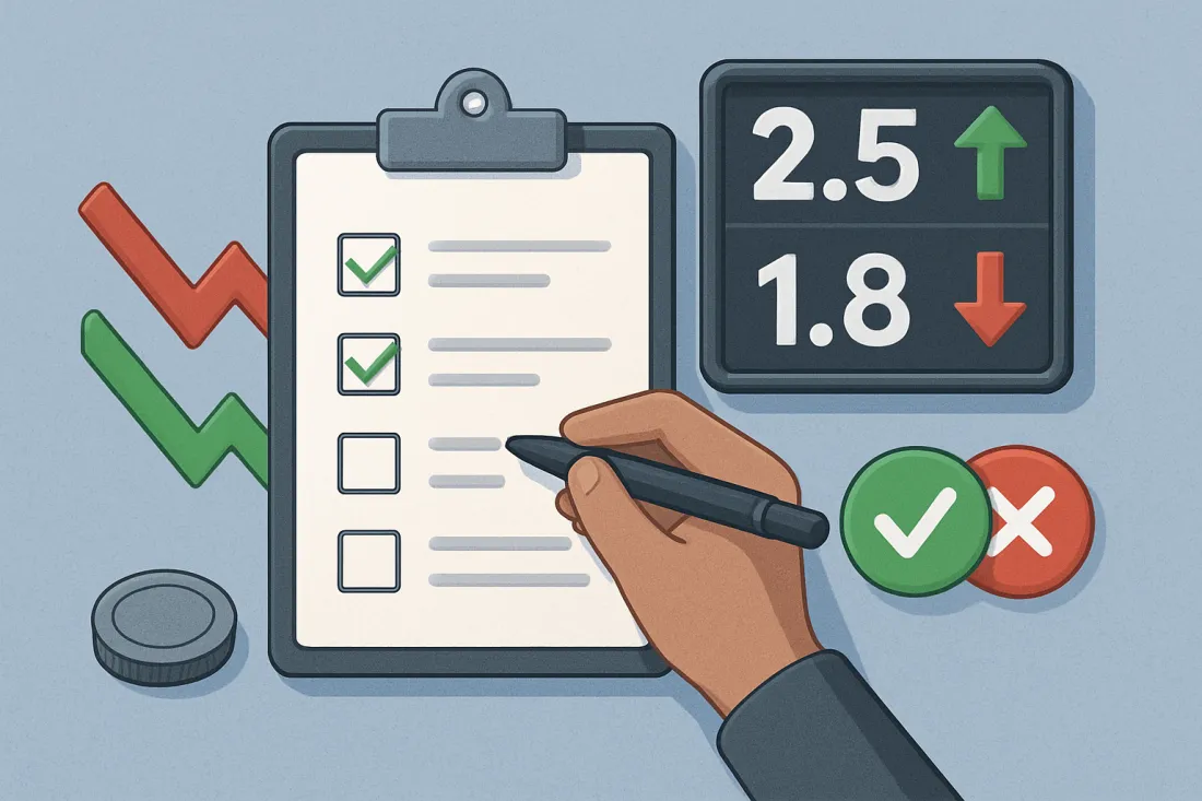 Estrategias de apuestas según movimiento de cuotas: lista práctica de comprobación antes de actuar