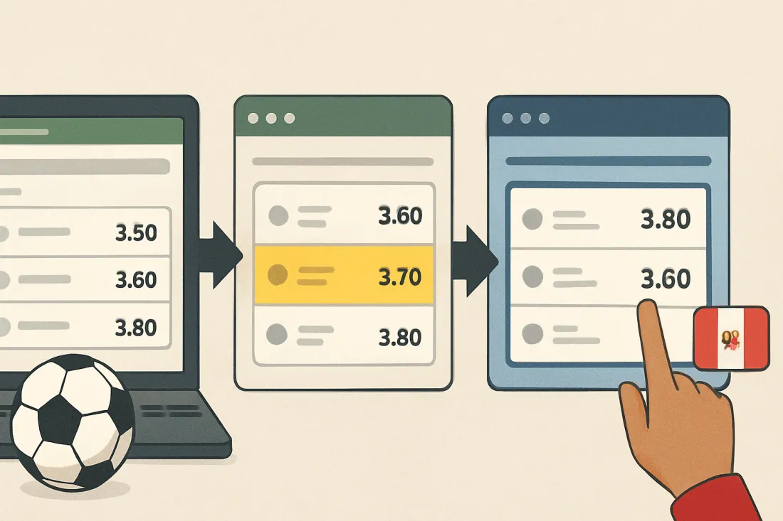 Cómo usar comparadores de cuotas desde perú: comparación visual de opciones