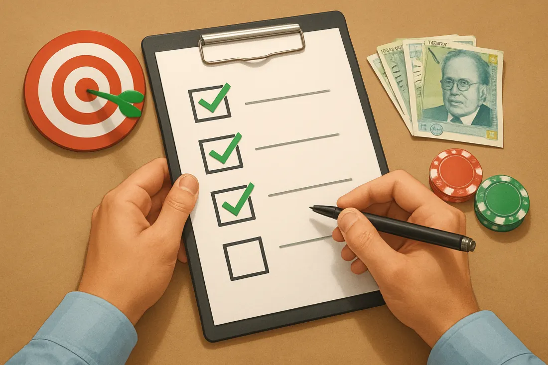 Estrategias para hacer apuestas más rentables: lista práctica de comprobación antes de actuar