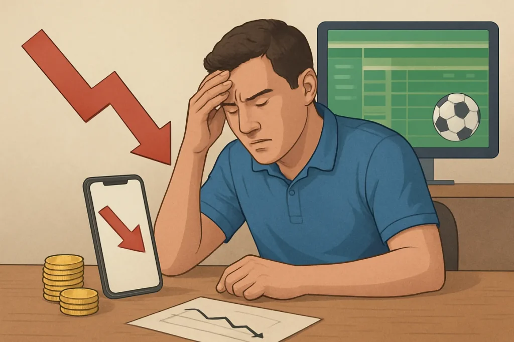 Cómo manejar rachas negativas en apuestas deportivas: ilustración práctica de la guía