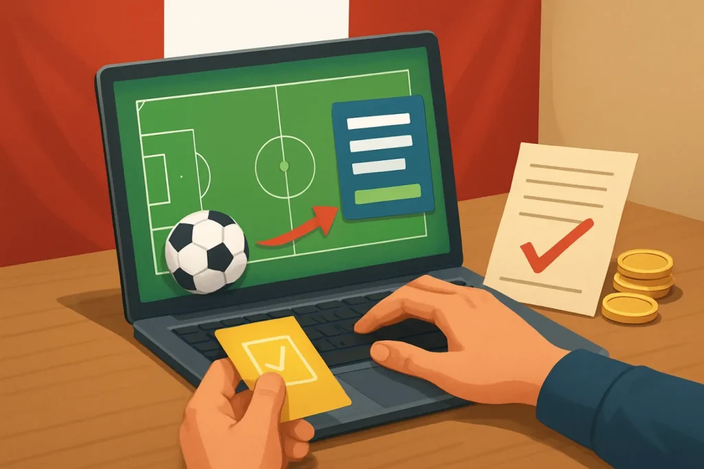 Estrategias para apostar en fútbol en perú: ilustración práctica de la guía
