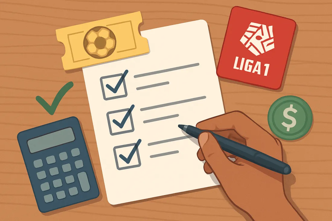 Cómo liberar bonos de apuestas en liga 1 perú: lista práctica de comprobación antes de actuar