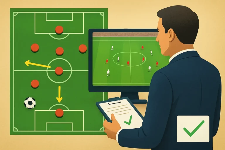 Análisis táctico de equipos defensivos para apostar menos de 2.5 goles: ilustración práctica de la guía