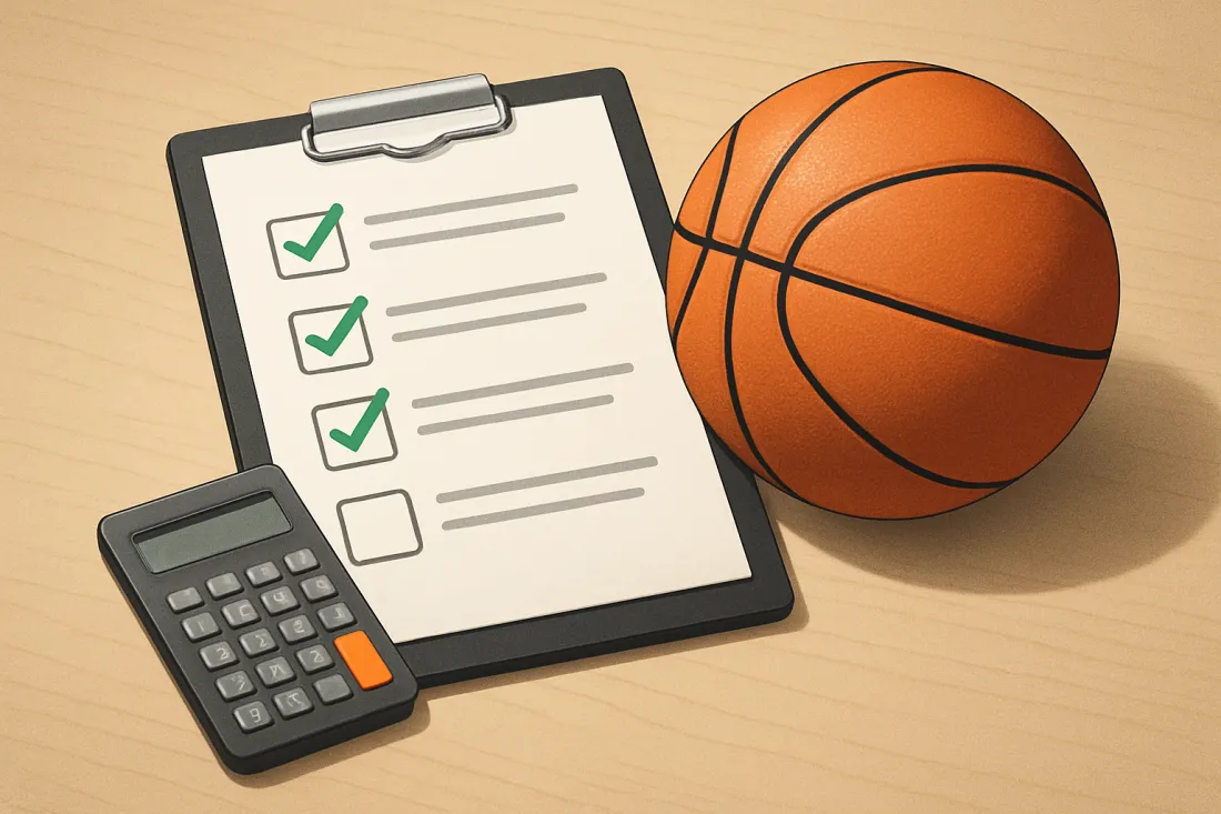 Mejores estadísticas de baloncesto para apuestas deportivas: lista práctica de comprobación antes de actuar
