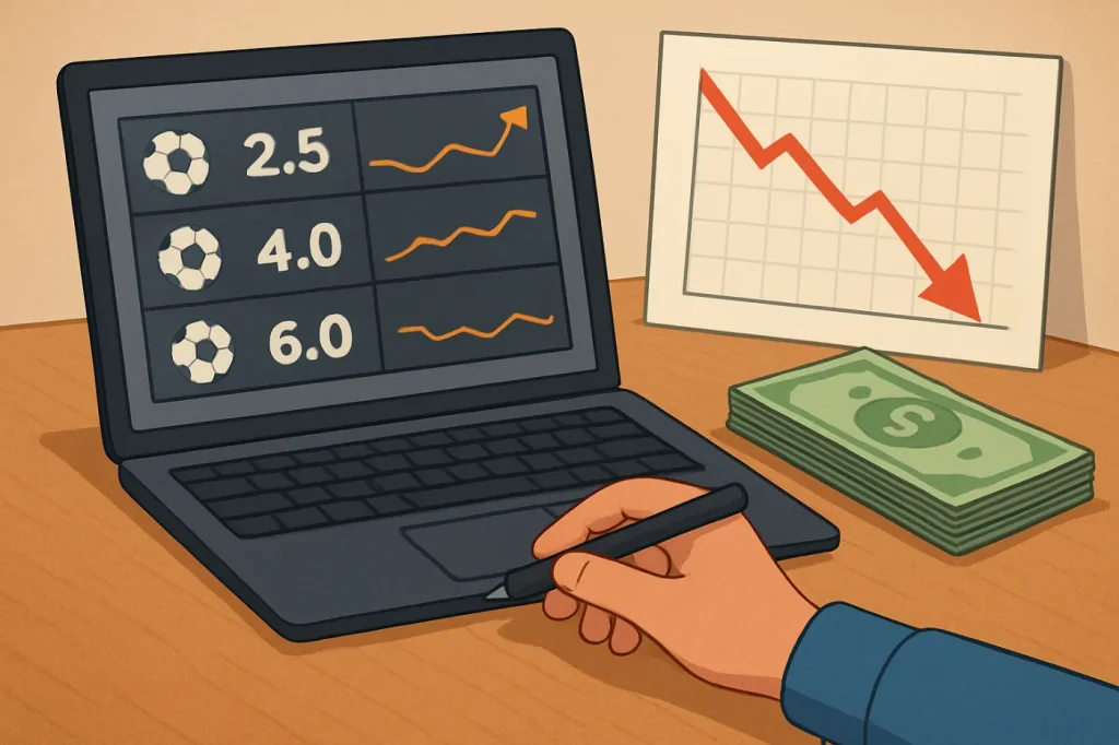 Gestión de banca según cuotas y mercados de apuestas: ilustración práctica de la guía